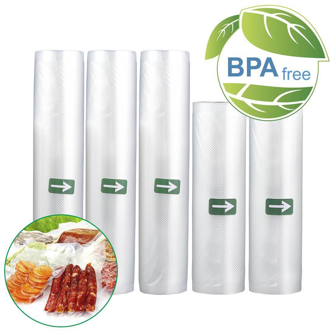 Foodsaver 8 and 11 Vacuum Seal Rolls Multipack | Make Custom-Sized BPA-Free